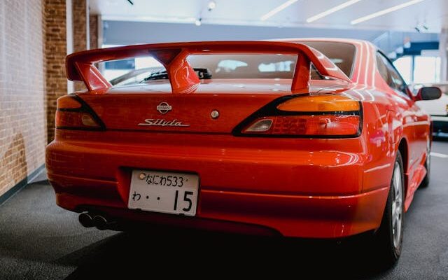 nissan silvia s15 from behind picture